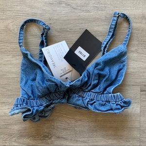 ❌SOLD❌ Denim Bralette